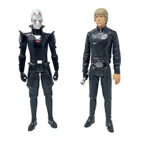 Star Wars Luke Skywalker Inquisitor 12 Inch Action Figure Lot of 2
